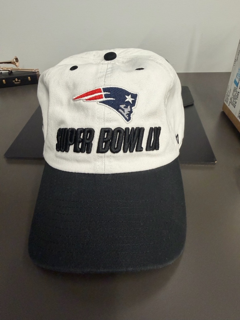 New England Patriots Super Bowl LX hat ‘47 Brand